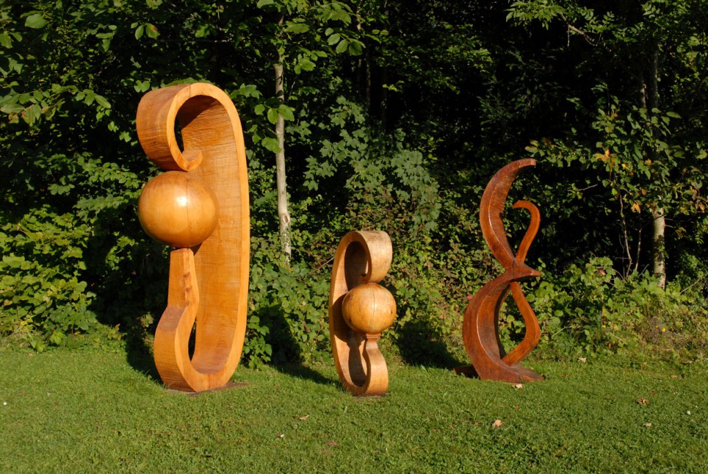 Les Terres Précieuses, une sculpture d'Alain Favrod