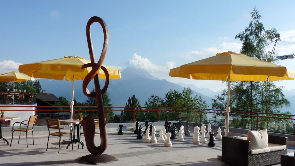 Le Saxo, une sculpture d'Alain Favrod